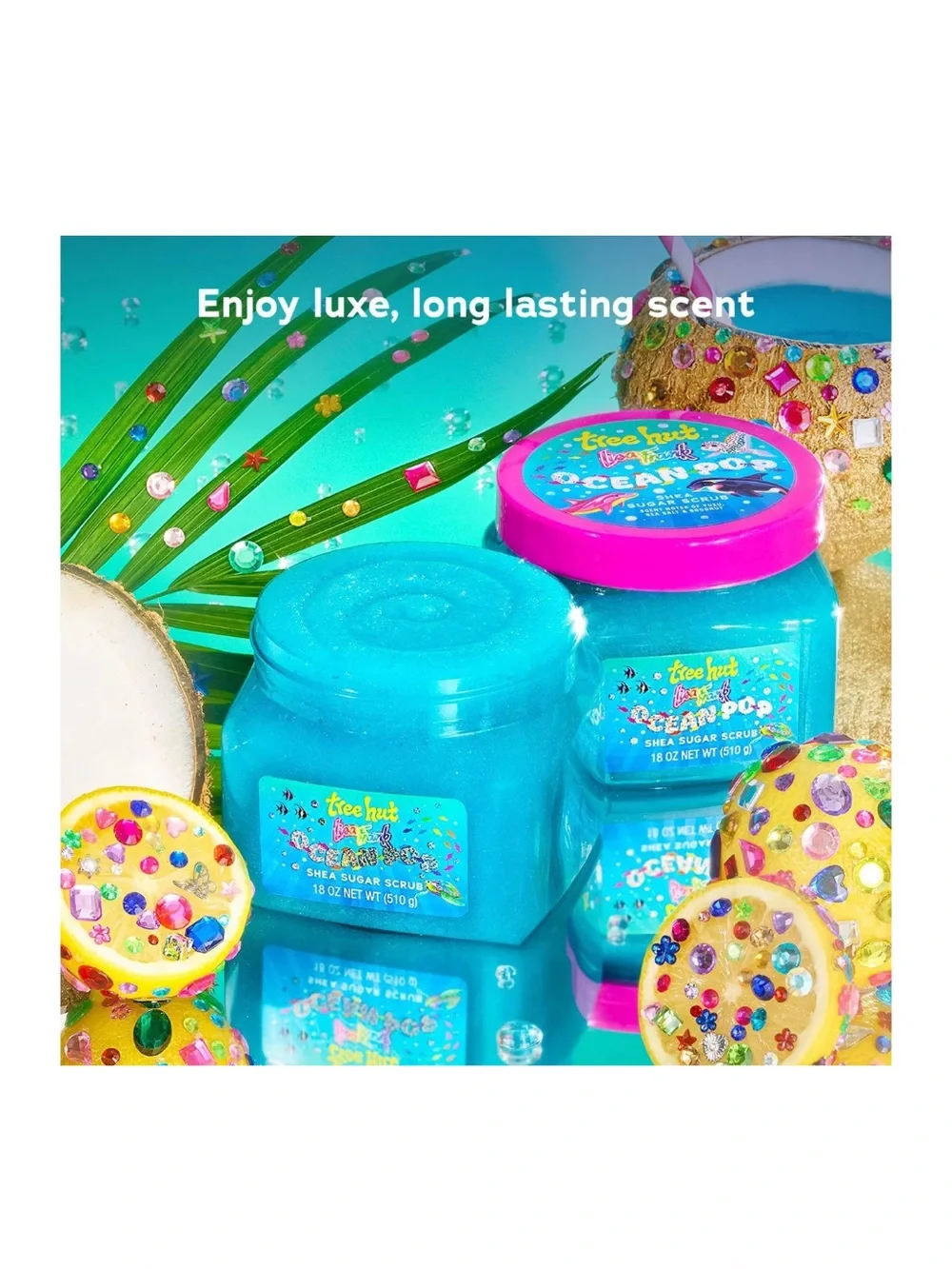 Tree Hut x Lisa Frank Ocean Pop Shea Sugar Scrub